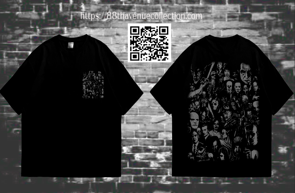 Halloween 2025 - Monstruos en blanco y negro