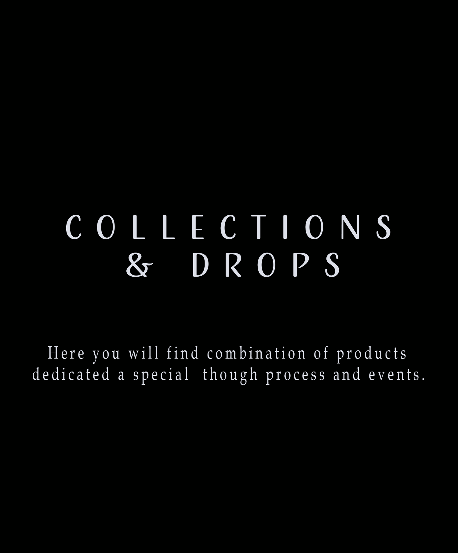 COLLECTIONS AND DROPS