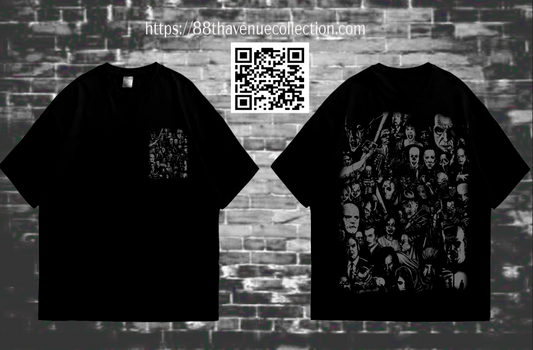 Halloween 2025 - Monstruos en blanco y negro