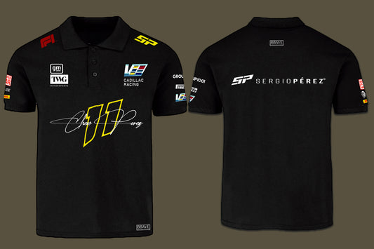 Short Sleeve Shirt Polo - Cadilac 2026 Formula 1 Model 07