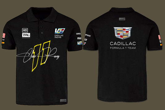 Short Sleeve Shirt Polo - Cadilac 2026 Formula 1 Model 10