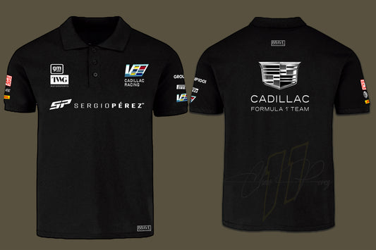 Short Sleeve Shirt Polo - Cadilac 2026 Formula 1 Model 11