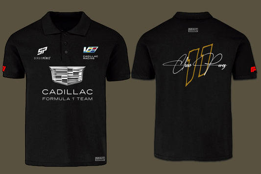 Short Sleeve Shirt Polo - Cadilac 2026 Formula 1 Model 12