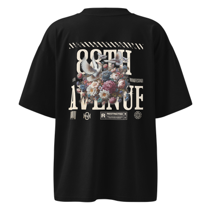 88 Apparel - Unisex organic oversized high neck t-shirt